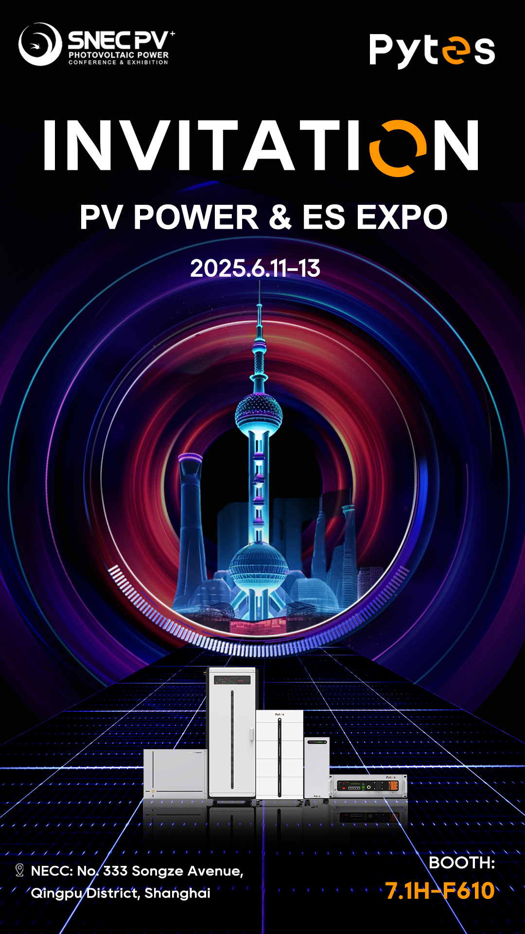 Pytes Shone at SNEC: A successful exposition in Shanghai