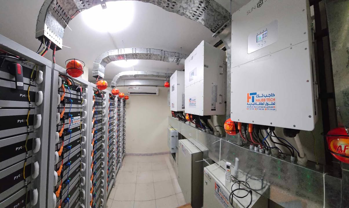 Pytes HV48100 High-Voltage Battery Powers Hospital in Yemen with Reliable Energy Storage System